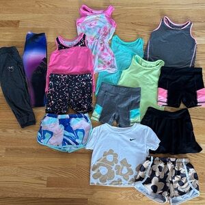 Toddler Girl Activewear Lot
